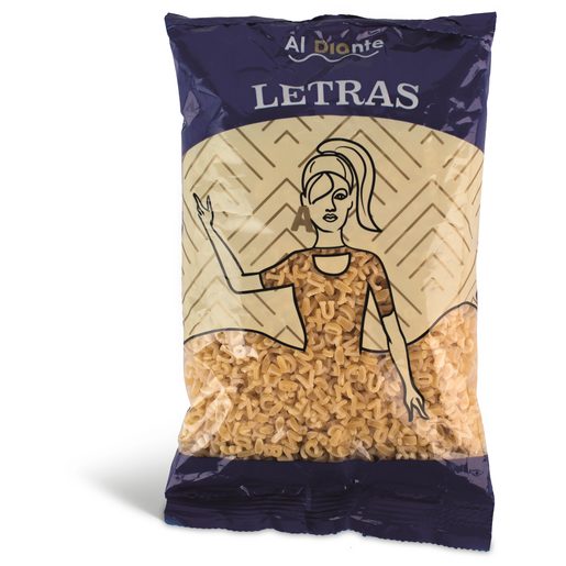 DIA AL DIANTE Massa Letras 250 g DIA AL DIANTE Massa Letras 250 g