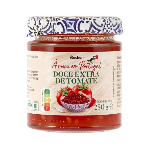 AUCHAN À Mesa em Portugal Doce Extra Tomate 250 g AUCHAN À Mesa em Portugal Doce Extra Tomate 250 g