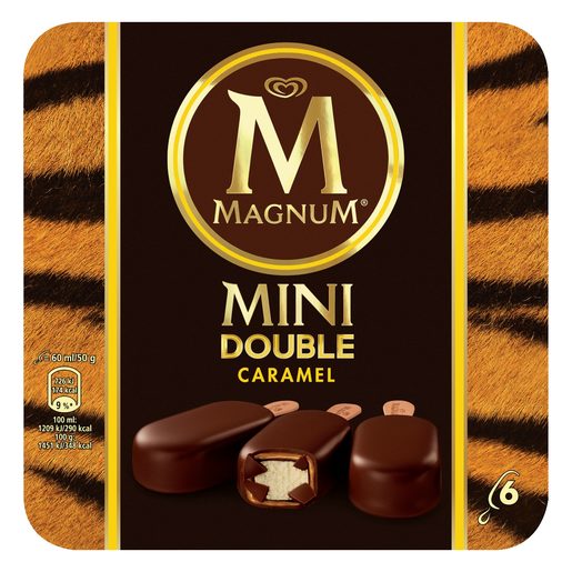 MAGNUM Mini Double Caramel 6x60 ml