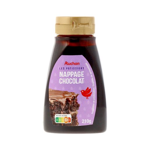 AUCHAN Cobertura de Chocolate 210 g