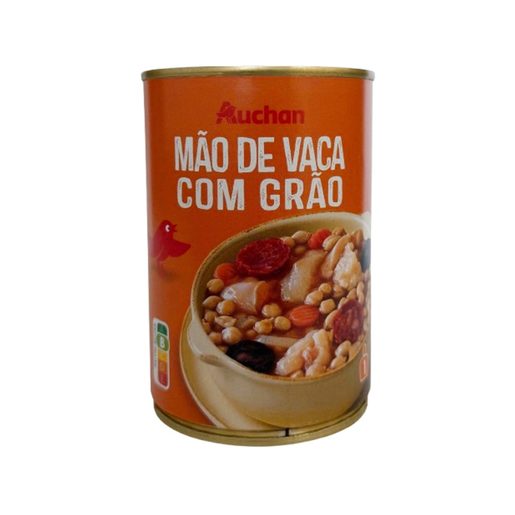 AUCHAN Mão de Vaca com Grão 420 g