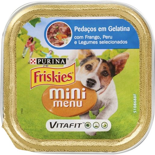 FRISKIES Alimento Húmido Cão Mini Menu Frango 150 g