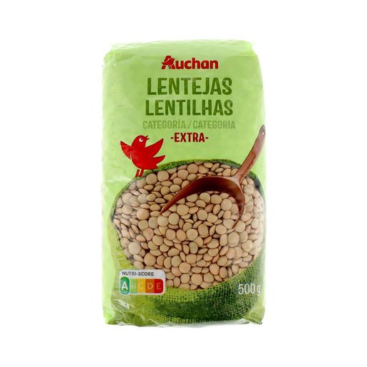 AUCHAN Lentilhas Extra 500 g AUCHAN Lentilhas Extra 500 g