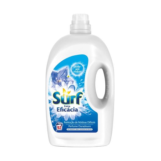 SURF Detergente Líquido Máquina Roupa Extra Eficácia 92 lv