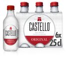 CASTELLO Água Com Gás 6x250 ml