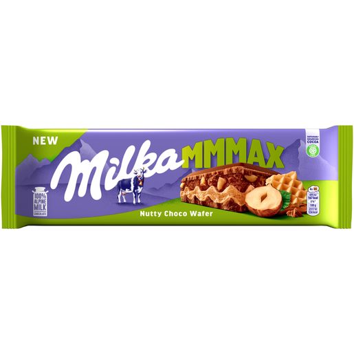 MILKA Tablete Chocolate Leite Choco & Wafer MMMax 270 g
