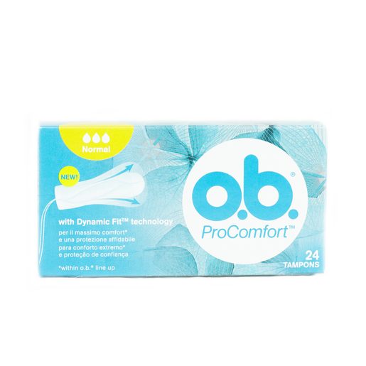 O.B. Tampão Sem Aplicador Normal 24 Un O.B. Tampão Sem Aplicador Normal 24 Un