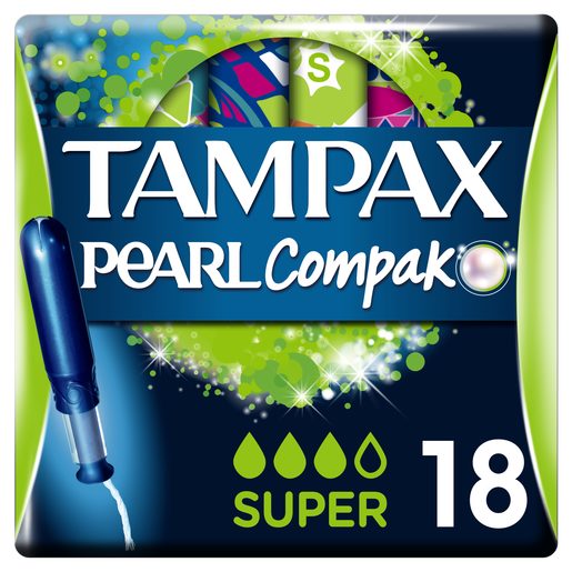 TAMPAX Tampão Pearl Super 16 un