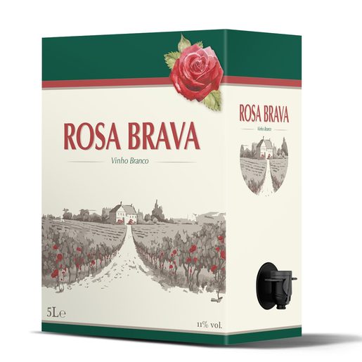 ROSA BRAVA Vinho Branco BIB 5 Lt