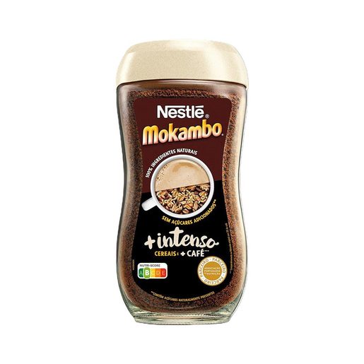MOKAMBO Bebida Solúvel Cereais com Café Intenso 175 g