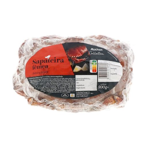 AUCHAN Sapateira Fêmea Cozida Colletion (1 un = 800 g aprox)