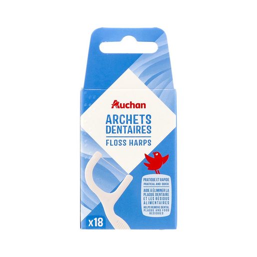 AUCHAN Arcos Dentários Práticos e Rápidos 18 un AUCHAN Arcos Dentários Práticos e Rápidos 18 un