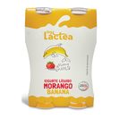 DIA LÁCTEA Iogurte Líquido Morango & Banana 4x160 g