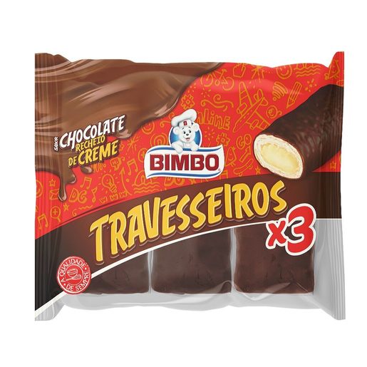 BIMBO Travesseiros Chocolate 195 g