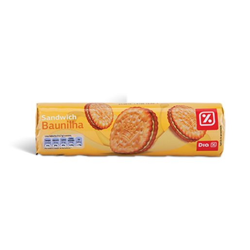 DIA Bolachas Sandwich Baunilha 250 g DIA Bolachas Sandwich Baunilha 250 g