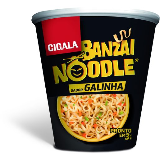CIGALA Banzai Noodles Sabor A Galinha 67 g