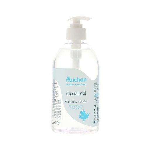 AUCHAN Álcool Gel Pump 70% 500 ml