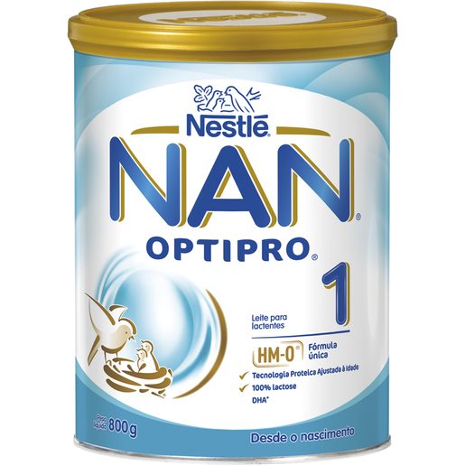 NAN 1 Leite para Lactentes Desde o Nascimento Lata 800 g