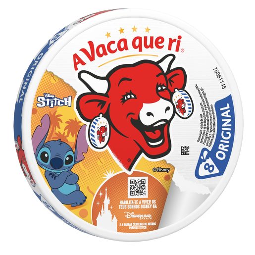 A VACA QUE RI Queijo Fundido Porções (8 unidades) 125 g A VACA QUE RI Queijo Fundido Porções (8 unidades) 125 g