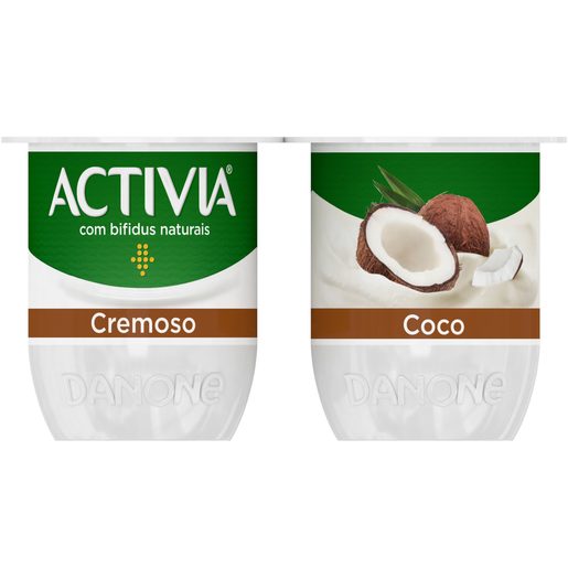 ACTIVIA Iogurte Cremoso Coco 4x115 g