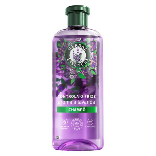 HERBAL ESSENCES Champô Lavanda No Frizz 350 ml HERBAL ESSENCES Champô Lavanda No Frizz 350 ml