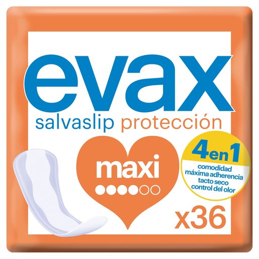 EVAX Pensos Diários Salvaslip Maxi 36 un
