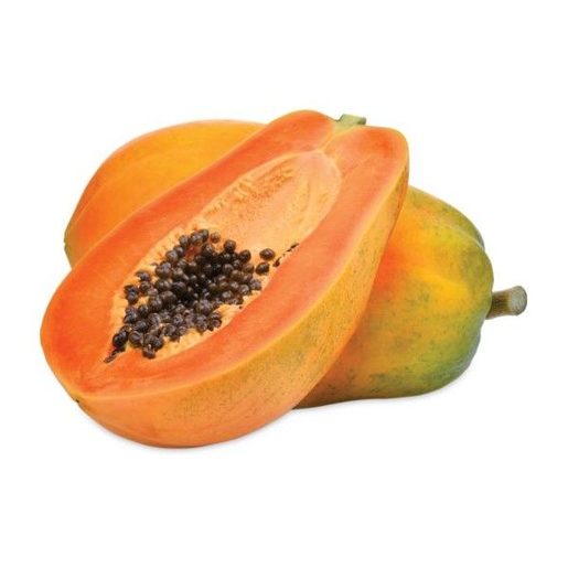 Metade Mamão (1 un = 665 g aprox) Metade Mamão (1 un = 665 g aprox)