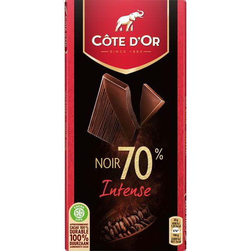 CÔTE D'OR Tablete Chocolate Preto 70% 100 g