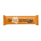 NOT GUILTY Snack de Chocolate Negro com Amendoim 50% Cacau 30 g