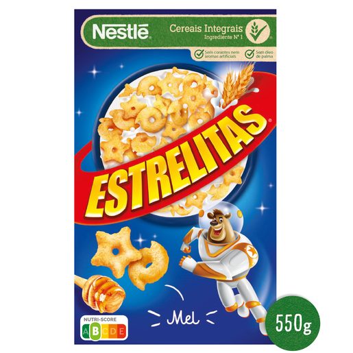 ESTRELITAS Cereais de Mel Nestlé 550 g