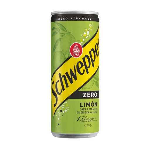 SCHWEPPES Refrigerante com Gás Limão Zero 330 ml