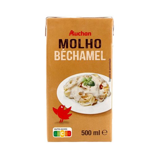 AUCHAN Molho Bechamel 500 ml AUCHAN Molho Bechamel 500 ml