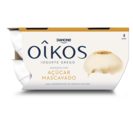 OIKOS Iogurte Grego com Açúcar Mascavado 4x110 g