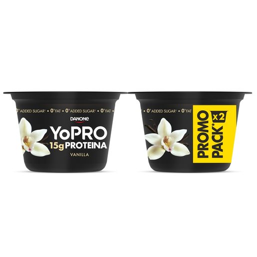 YOPRO Iogurte Proteína Baunilha 2X160 g