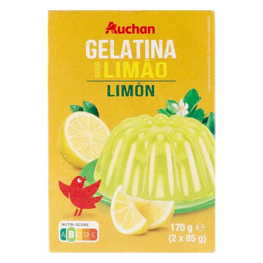 AUCHAN Gelatina de Limão (2x85 g) 170 g