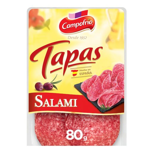 CAMPOFRIO Tapas Salame Palaciego Fatias 80 g