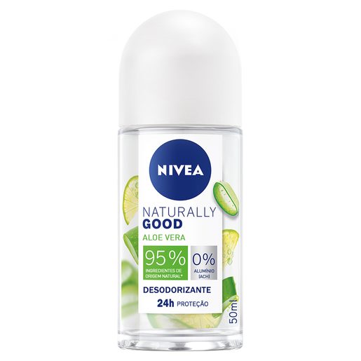 NIVEA Desodorizante Aloe Vera Roll-On Naturally Good 50 ml