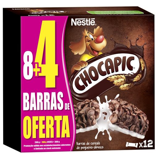 CHOCAPIC Barras Cereais Nestlé 300 g