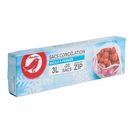 AUCHAN Sacos de Congelação com Zip Médio (3 L) 20 un AUCHAN Sacos de Congelação com Zip Médio (3 L) 20 un
