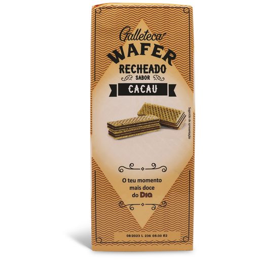 DIA GALLETECA Bolachas Wafer de Chocolate 200 g