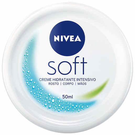 NIVEA Creme Miniatura Hidratante Soft 50 ml NIVEA Creme Miniatura Hidratante Soft 50 ml