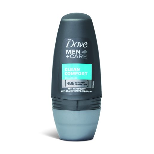 DOVE Desodorizante Roll-On Men Clean Confort 50 ml DOVE Desodorizante Roll-On Men Clean Confort 50 ml