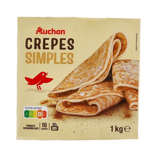 AUCHAN Crepes Simples 1 kg