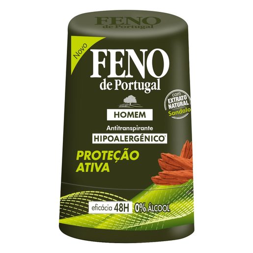 FENO DE PORTUGAL Desodorizante Roll-on Homem Proteção Ativa 50 ml