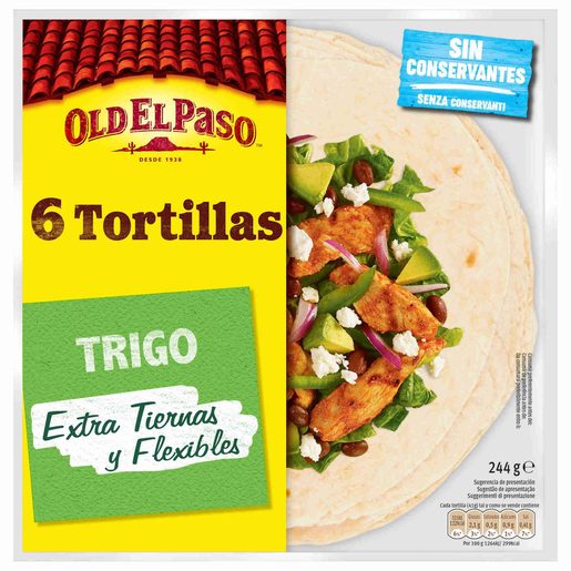 OLD EL PASO Tortilhas Mexicanas 244 g