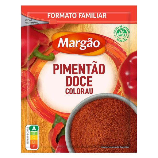 MARGÃO Pimentão Doce Formato Familiar 60 g