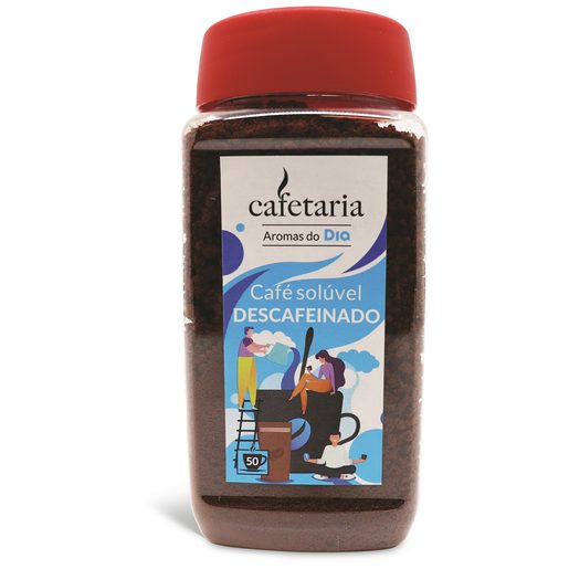 DIA CAFETARIA Café Solúvel Descafeinado 100 g