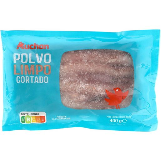 AUCHAN Polvo Limpo Cortado 400 g AUCHAN Polvo Limpo Cortado 400 g