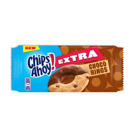 CHIPS AHOY Bolachas Cookies Extra Choco Rings 176 g CHIPS AHOY Bolachas Cookies Extra Choco Rings 176 g