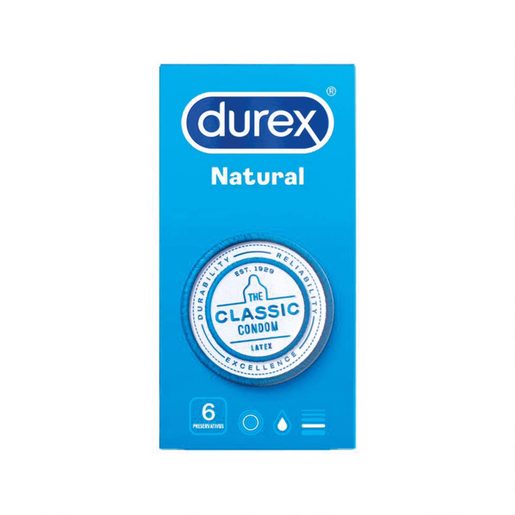 DUREX Preservativos Natural Comfort 6 un